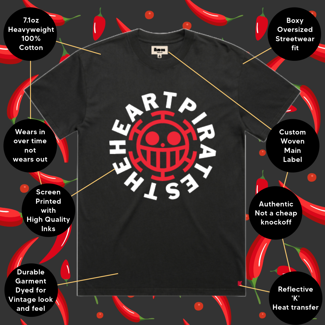 THE HEART PIRATES BAND TEE